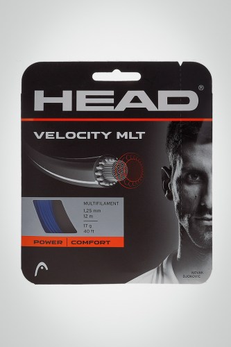 Струны для теннисной ракетки Head Multipower Velocity 125 / 17 - 12 метров (синие)