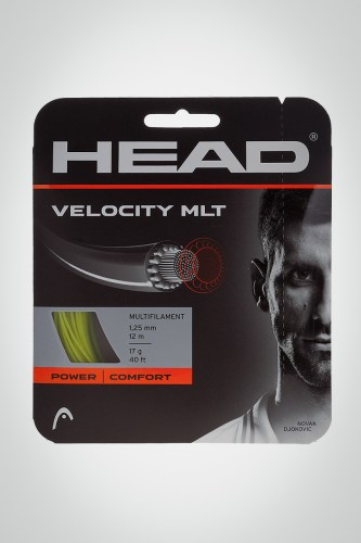 Струны для теннисной ракетки Head Multipower Velocity 125 / 17 - 12 метров (желтые)