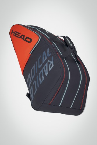 Купить теннисную сумку Head Radical x12 Monstercombi (оранжевая / серая)