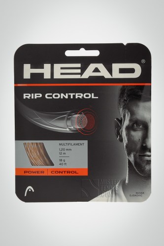 Струны для теннисной ракетки Head Rip Control 120 / 18 - 12 метров (естественные / белые)