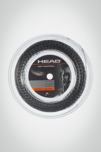 Струны для теннисной ракетки Head Rip Control 125 / 16 - 200 метров (черные)