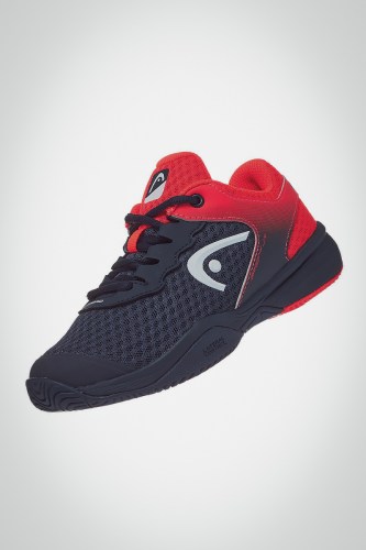 Детские теннисные кроссовки Head Sprint 3.0 (темно-синие / красные)