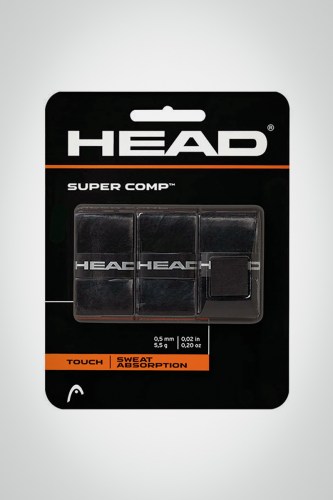 Купить овергрип Head Super Comp x3 (черный)