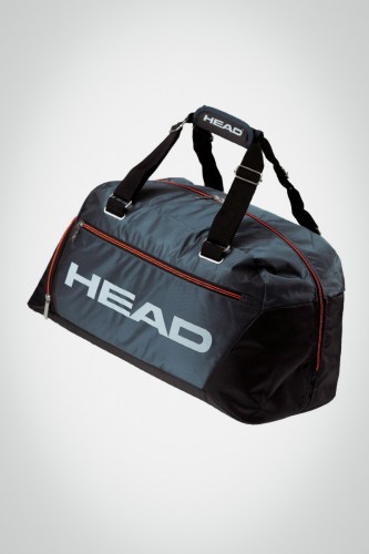 Купить теннисную сумку Head Tour Team Court Bag (черная / серая)