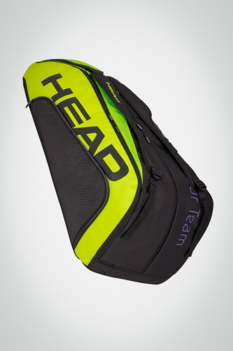 Купить теннисную сумку Head Tour Team Extreme x12 Monstercombi (черная / желтая)