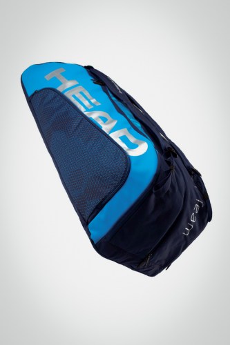 Купить теннисную сумку Head Tour Team x12 Supercombi (темно-синяя)