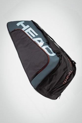 Купить теннисную сумку Head Tour Team x9 Supercombi (черная / серая)