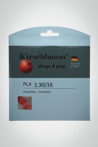 Струны для теннисной ракетки Kirschbaum PLX 130 / 16 - 12 метров (оранжевые)
