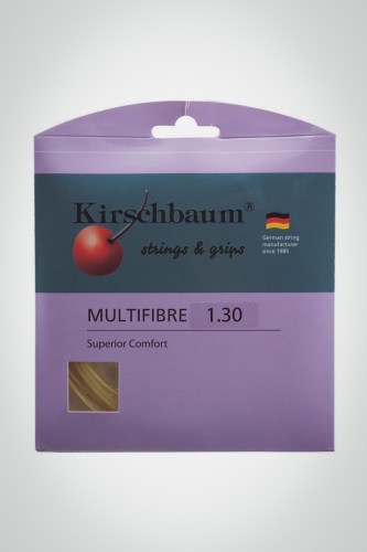 Струны для теннисной ракетки Kirschbaum Touch Multifibre 130 / 16 - 12 метров (естественные)