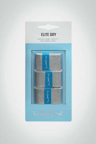 Купить овергрип Luxilon Elite Dry x3 (серый)