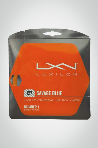 Струны для теннисной ракетки Luxilon Savage 127 / 16 - 12 метров (оранжевые)