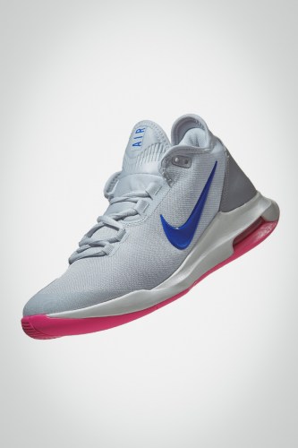 Женские теннисные кроссовки Nike Air Max Wildcard (серые / синие)