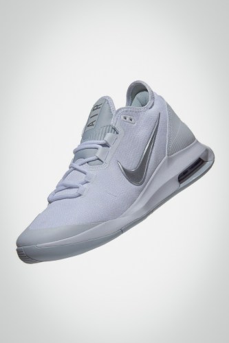 Женские теннисные кроссовки Nike Air Max Wildcard (белые / серебристые)