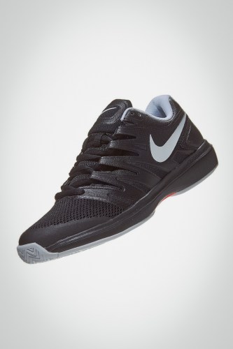 Мужские теннисные кроссовки Nike Air Zoom Prestige (черные / белые)
