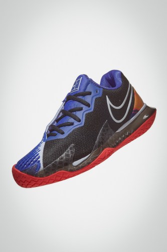 Мужские теннисные кроссовки Nike Air Zoom Vapor Cage 4 (черные / фиолетовые)