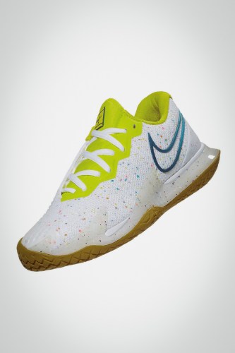 Женские теннисные кроссовки Nike Air Zoom Vapor Cage 4 (белые / желтые)