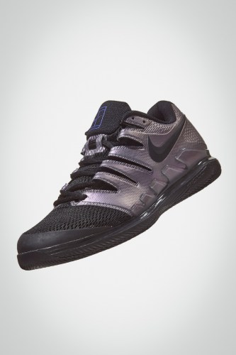 Мужские теннисные кроссовки Nike Air Zoom Vapor X (черные / фиолетовые)