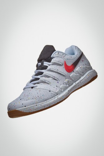 Мужские теннисные кроссовки Nike Air Zoom Vapor X (белые / малиновые)