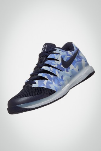 Мужские теннисные кроссовки Nike Air Zoom Vapor X (белые / синие / голубые)