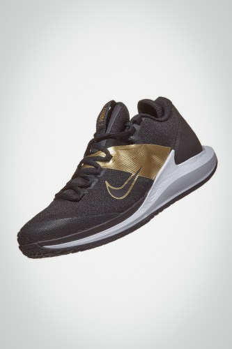 Мужские теннисные кроссовки Nike Air Zoom Zero (черные / золотистые)