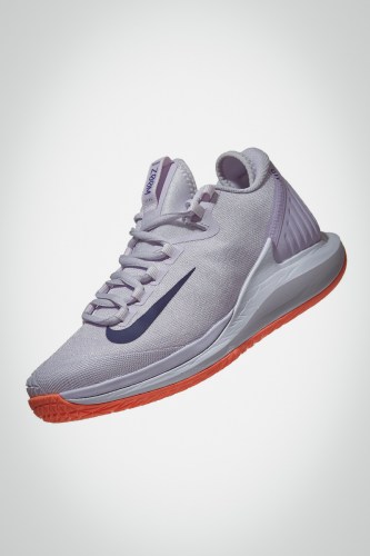 Женские теннисные кроссовки Nike Air Zoom Zero (фиолетовые / оранжевые)