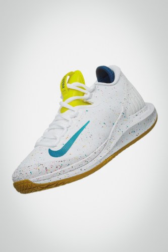 Женские теннисные кроссовки Nike Air Zoom Zero (белые / желтые)