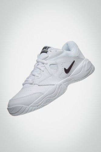 Мужские теннисные кроссовки Nike Court Lite 2 Wide (белые / черные)
