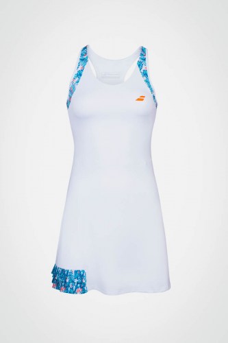 Женское платье для тенниса Babolat Capsule (белое)