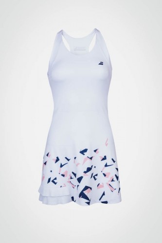 Женское платье для тенниса Babolat Compete (белое)