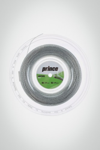 Струны для теннисной ракетки Prince Lightning Pro 130 / 16 - 200 метров (серебристые)