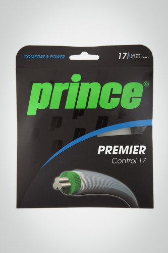 Струны для теннисной ракетки Prince Premier Control 125 / 17 - 12 метров (черные)