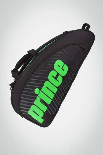 Теннисная сумка Prince Tour Future x6 (черная / зеленая)