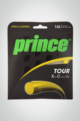 Струны для теннисной ракетки Prince Tour XC 127 / 16l - 12 метров (желтые)