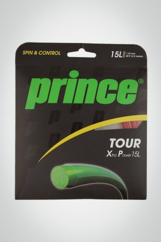 Струны для теннисной ракетки Prince Tour XP 135 / 15l - 12 метров (красные)