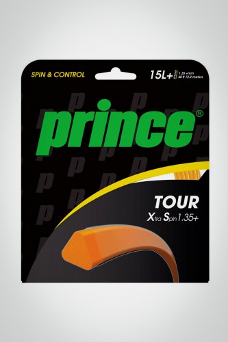 Струны для теннисной ракетки Prince Tour XS 135 / 15l - 12 метров (оранжевые)