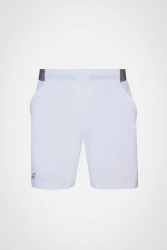 Детские шорты для тенниса для мальчика Babolat Compete (белые)