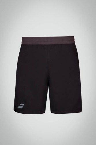 Мужские шорты для тенниса Babolat Play (черные / серые)
