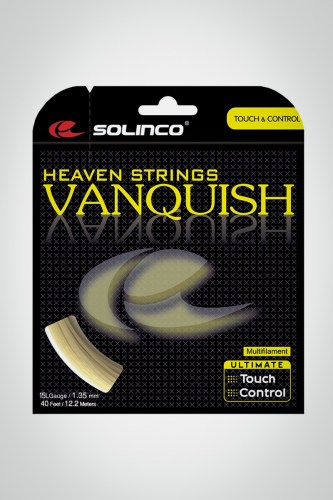 Струны для теннисной ракетки Solinco Vanquish 135 / 15l - 12 метров (естественные)