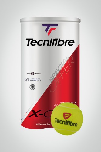 Мячи для большого тенниса Tecnifibre Bipack X-One x 4