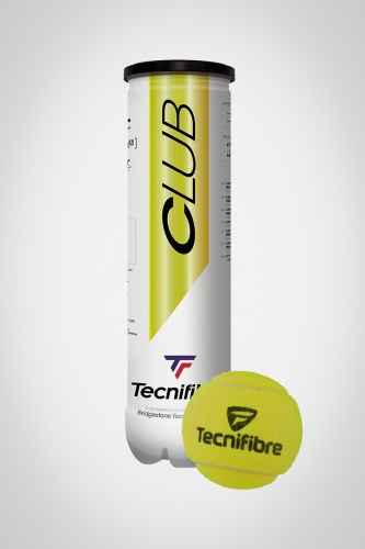 Мячи для большого тенниса Tecnifibre Club (4 мяча)