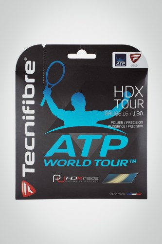 Струны для теннисной ракетки Tecnifibre HDX Tour 130 / 16 - 12 метров (естественные)