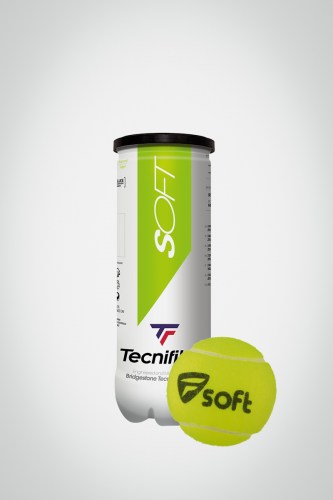 Детские мячи для большого тенниса Tecnifibre Soft (3 мяча)