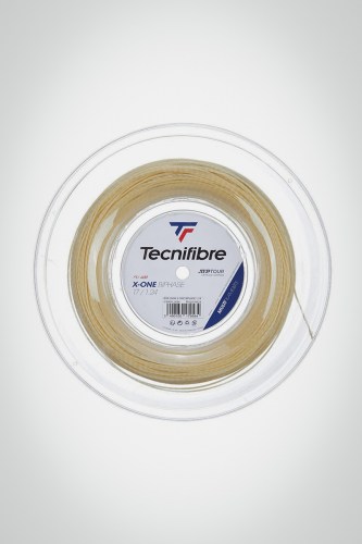 Струны для теннисной ракетки Tecnifibre X-One Biphase 124 / 17 - 200 метров (естественные)