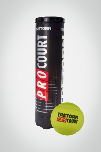 Мячи для большого тенниса Tretorn Pro Court (4 мяча)