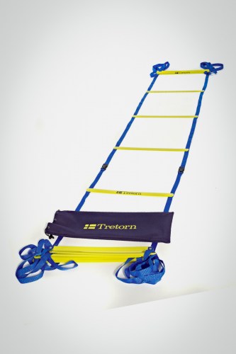 Купить тренировочную лестницу Tretorn Agilty Ladder (синяя / желтая) 