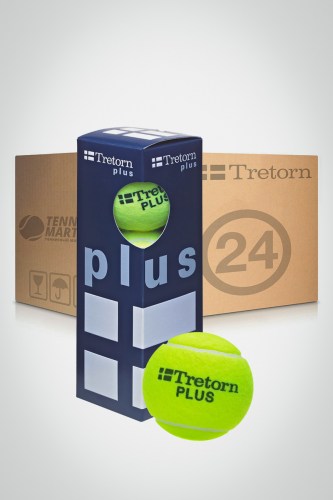 Коробка мячей для большого тенниса Tretorn Plus (24 банки)