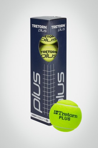 Мячи для большого тенниса Tretorn Plus (4 мяча)
