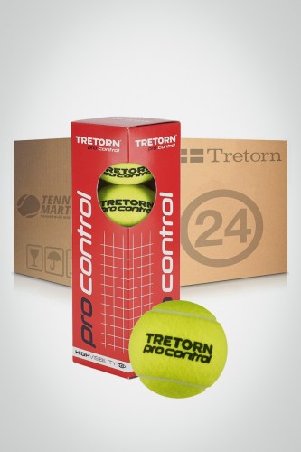 Коробка мячей для большого тенниса Tretorn Pro Control (24 банки)
