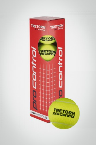 Мячи для большого тенниса Tretorn Pro Control (4 мяча)