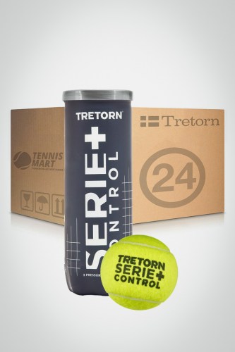 Коробка мячей для большого тенниса Tretorn Serie Plus Control (24 банки)